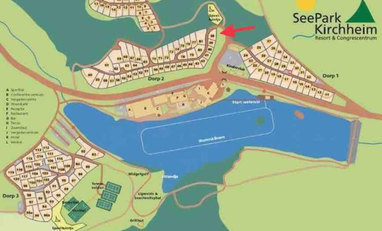 Huis 38 Seepark Kirchheim Кирххайм Екстериор снимка
